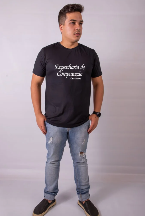 Camisa Engenharia de Computação CEFET-MG Masculina- Pronta Entrega