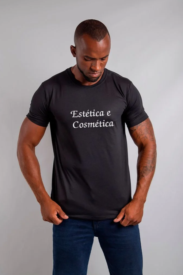Camisa Estética e Cosmética Masculina - Pronta Entrega