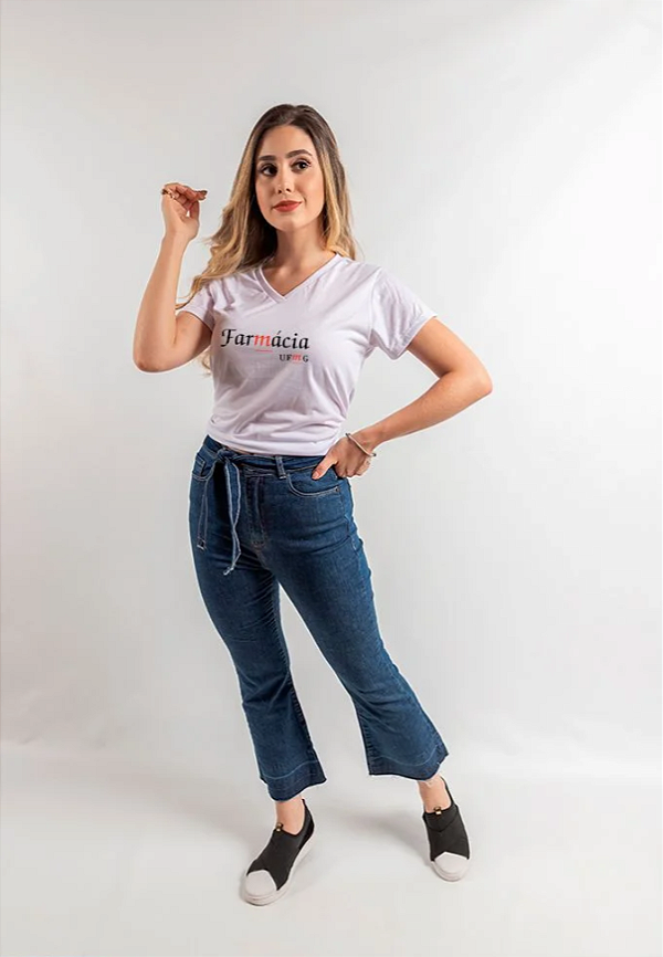 Camisa Farmácia UFMG Feminina - Pronta Entrega