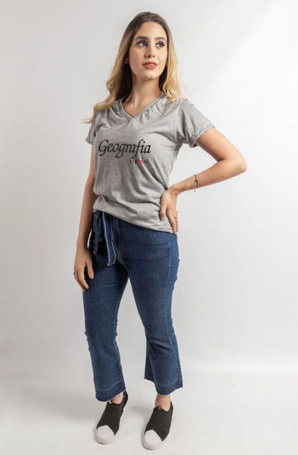 Camisa Geografia UFMG Feminina - Pronta Entrega
