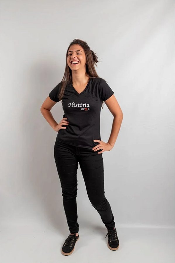 Camisa História UFMG Feminina - Pronta Entrega