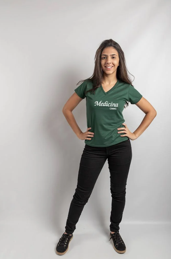 Camisa Medicina CMMG Feminina - Pronta Entrega