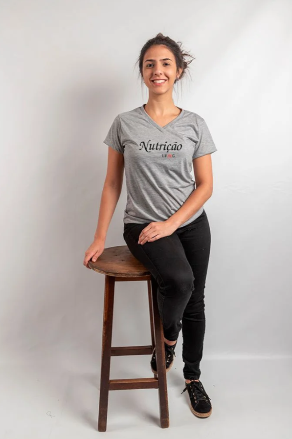 Camisa Nutrição UFMG Feminina - Pronta Entrega