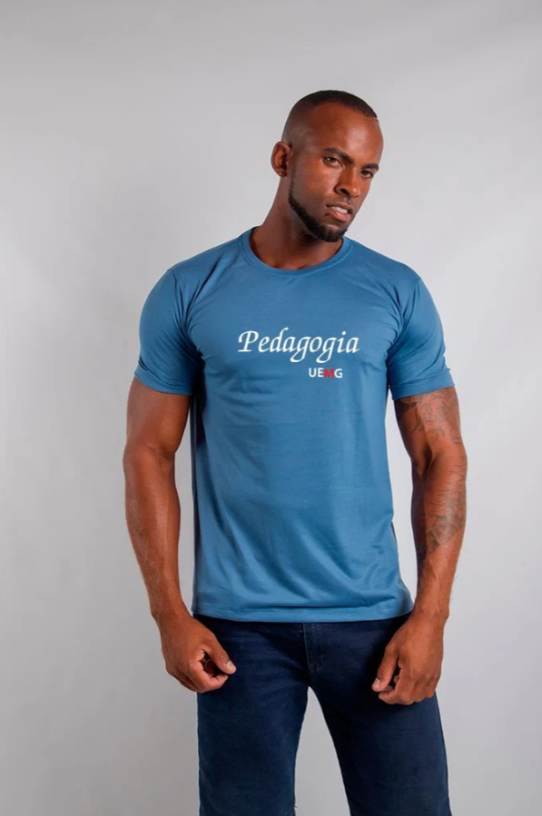 Camisa Pedagogia UEMG Masculina - Pronta Entrega