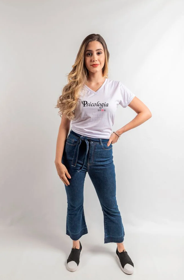 Camisa Psicologia UFMG Feminina - Pronta Entrega