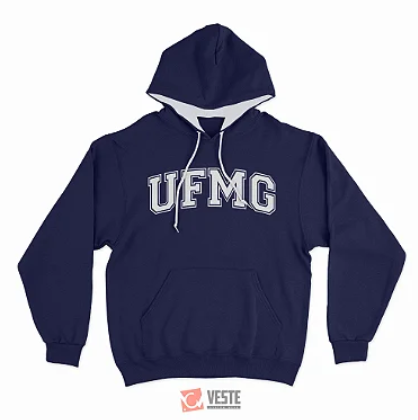 Moletom Canguru UFMG Feminino - Pronta Entrega