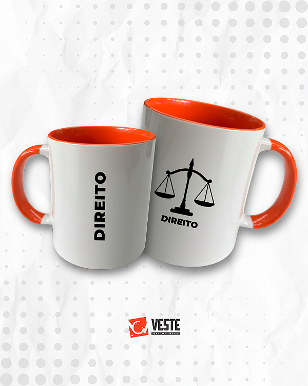 Caneca de Cerâmica Direito