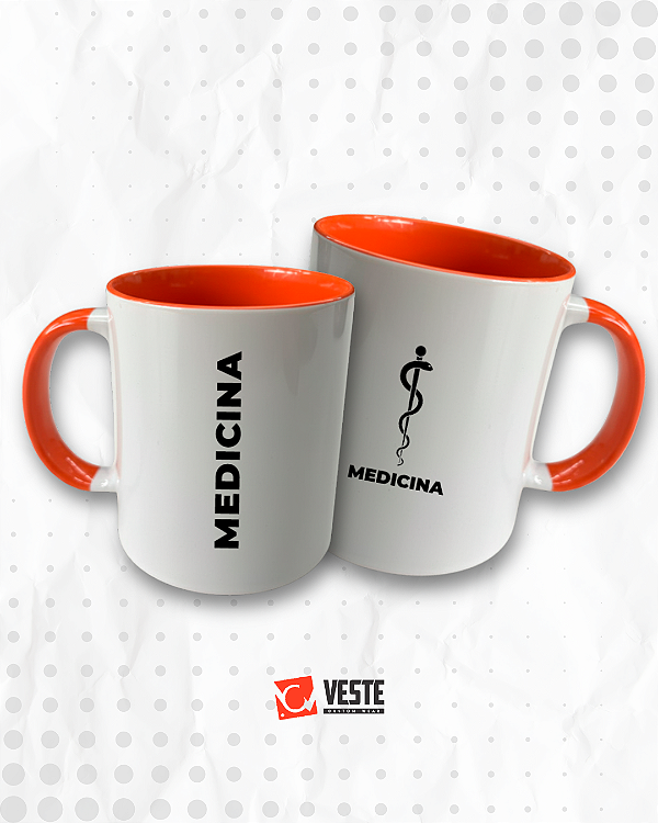 Caneca de Cerâmica Medicina