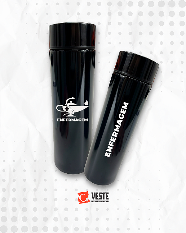 Garrafa Térmica Inox Enfermagem