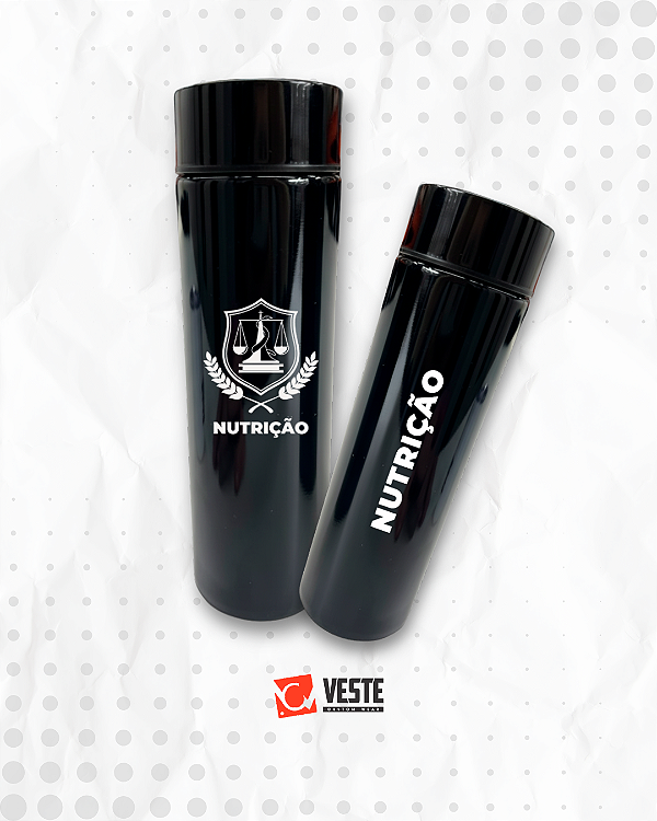 Garrafa Térmica Inox Nutrição