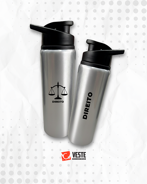 Garrafa Squeeze de Alumínio Direito