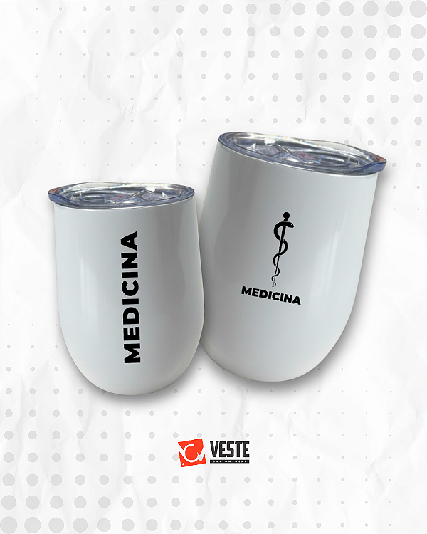 Copo Térmico Inox Medicina