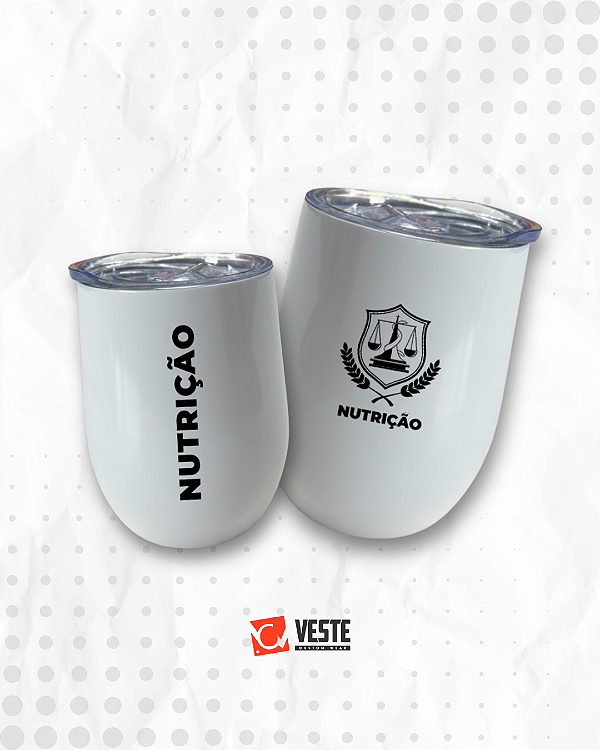 Copo Térmico Inox Nutrição
