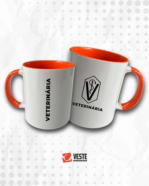Caneca de Cerâmica Veterinária