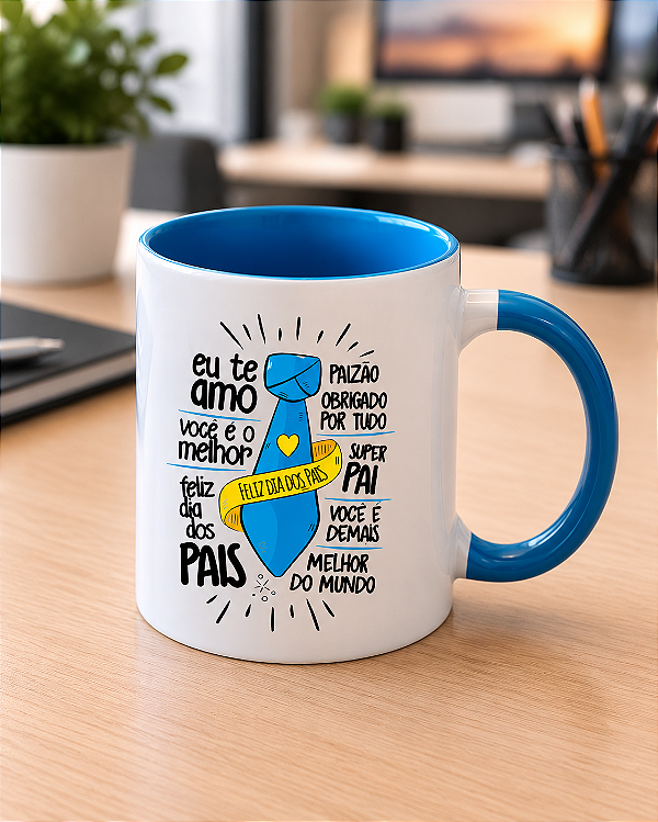 Caneca de Cerâmica dia Dos Pais