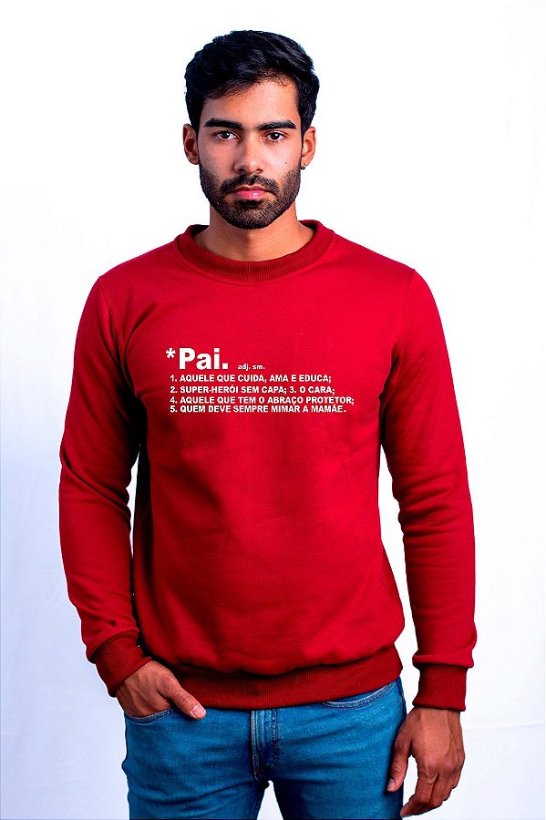 Moletom Dia dos Pais Definição de Pai
