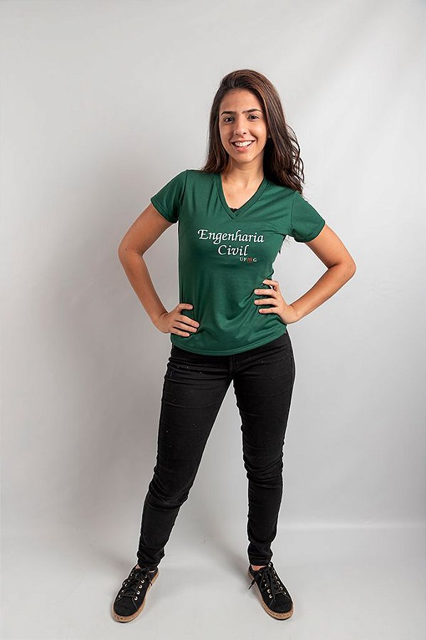 Camisa Engenharia Civil UFMG Feminina