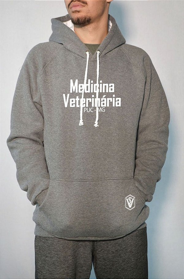 Moletom Veterinária PUC Minas Masculino