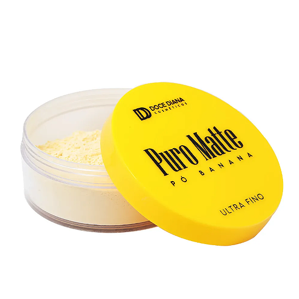 Pó Banana Puro Matte Ultra Fino Doce Diana 15g