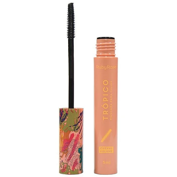Mascara para Cílios Trópico Curva e Volume Ruby Rose