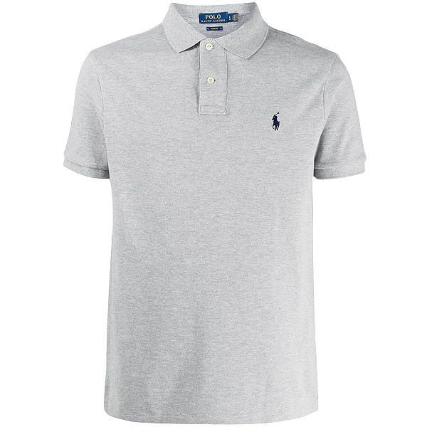 Camisa Polo Masculina Ralph Lauren - Cinza