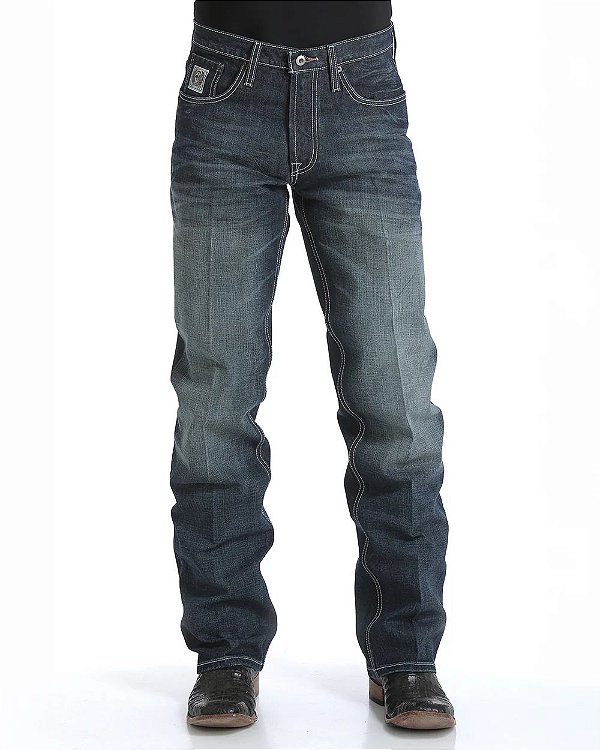 Calça Cinch Jeans Masculina White Escura Importada