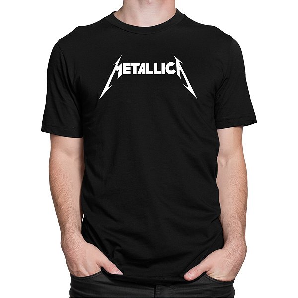 Camiseta Banda Metallica - Dking Creative