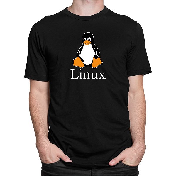 Camiseta Linux Pinguim