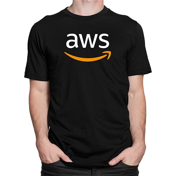 Camiseta Camisa Aws Amazon Cloud Nuvem Plataforma Ti - Dking Creative