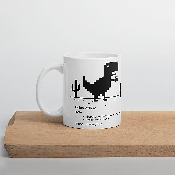 Caneca Estou Offline