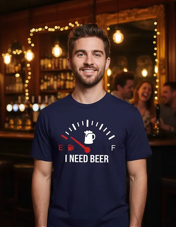 Camiseta I Need Beer