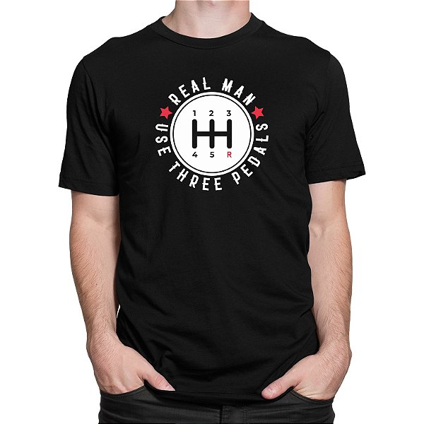 Camiseta Câmbio Manual Real Men