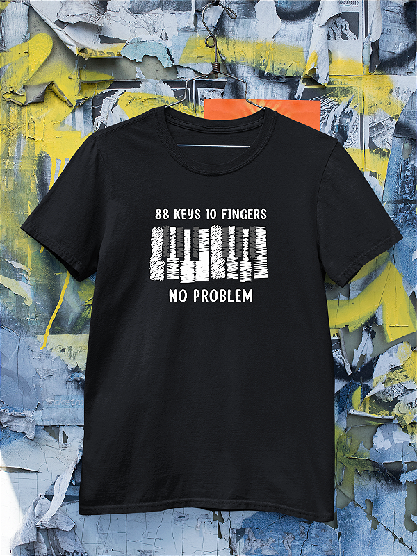 Camiseta Piano Teclado