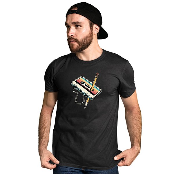 Camiseta Fita Cassete