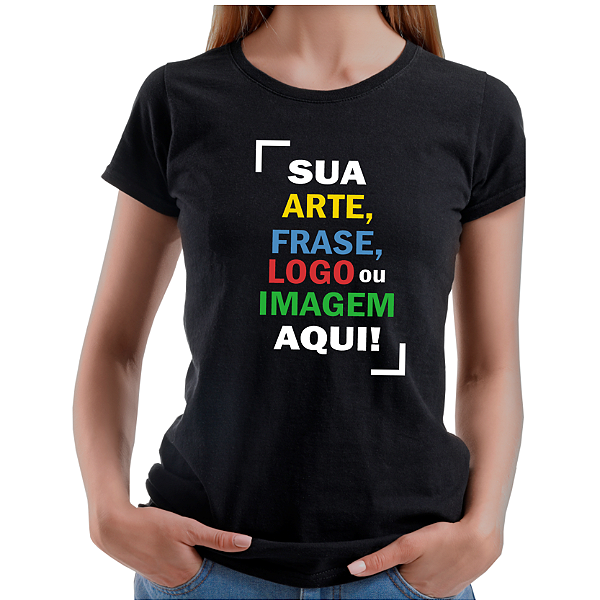 Baby Look Personalizada Logo