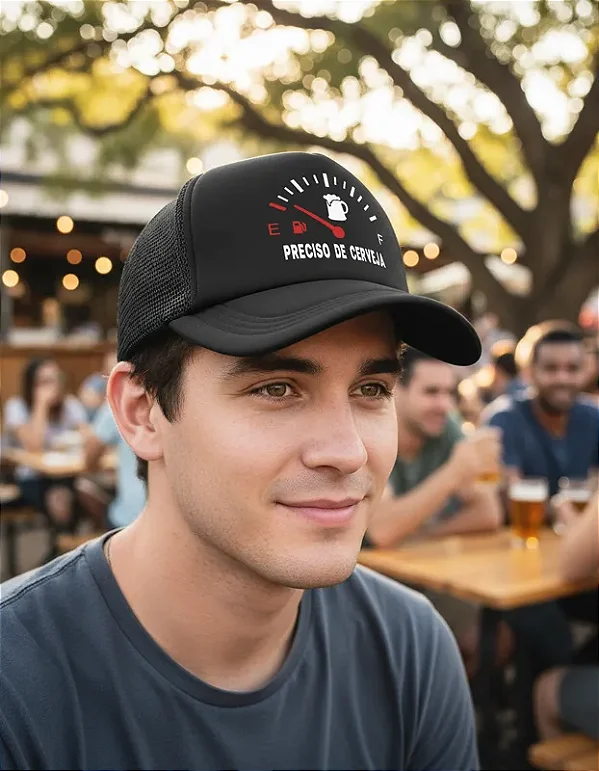 Boné Preciso de Cerveja