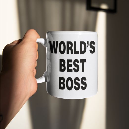 Caneca World's Best Boss - Dunder Mifflin
