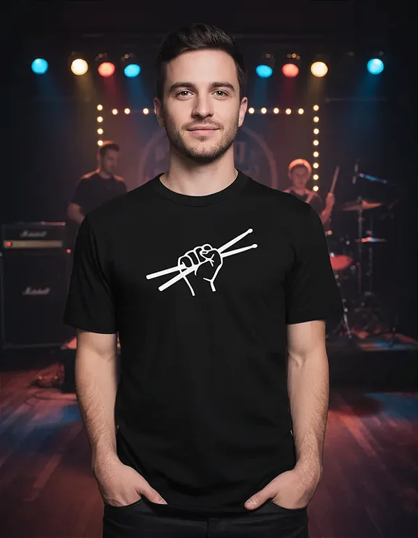 Camiseta Baquetas
