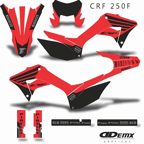 Adesivo Fox Motocross Cores Unidade Moto