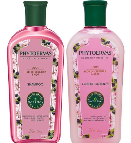 Kit Phytoervas Lisos Shampoo + Condicionador 250ml