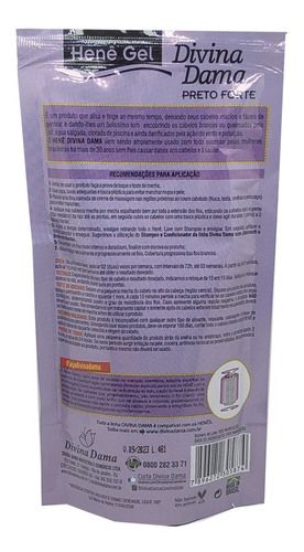 Kit C/ 6un Hene Em Gel Divina Dama 180g Forte