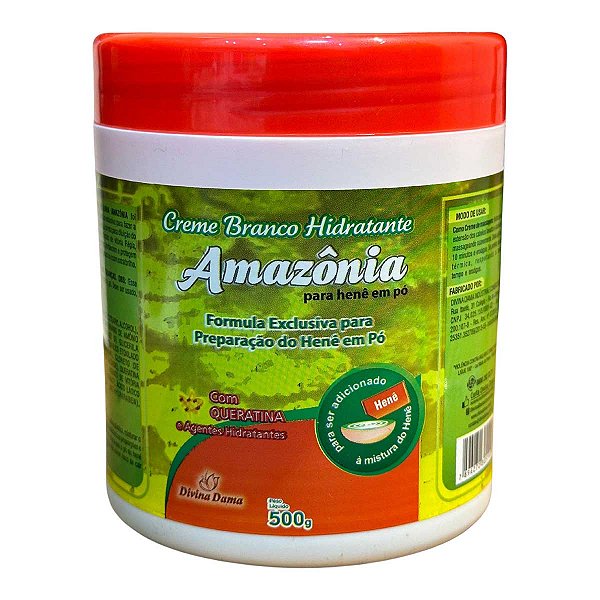 Creme Branco Para Hene Da Amazonia 500g