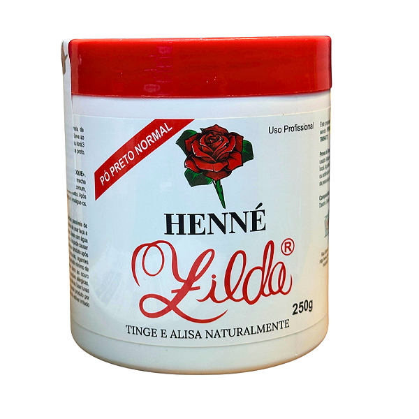 Henê Zilda Pó Preto Normal 250g