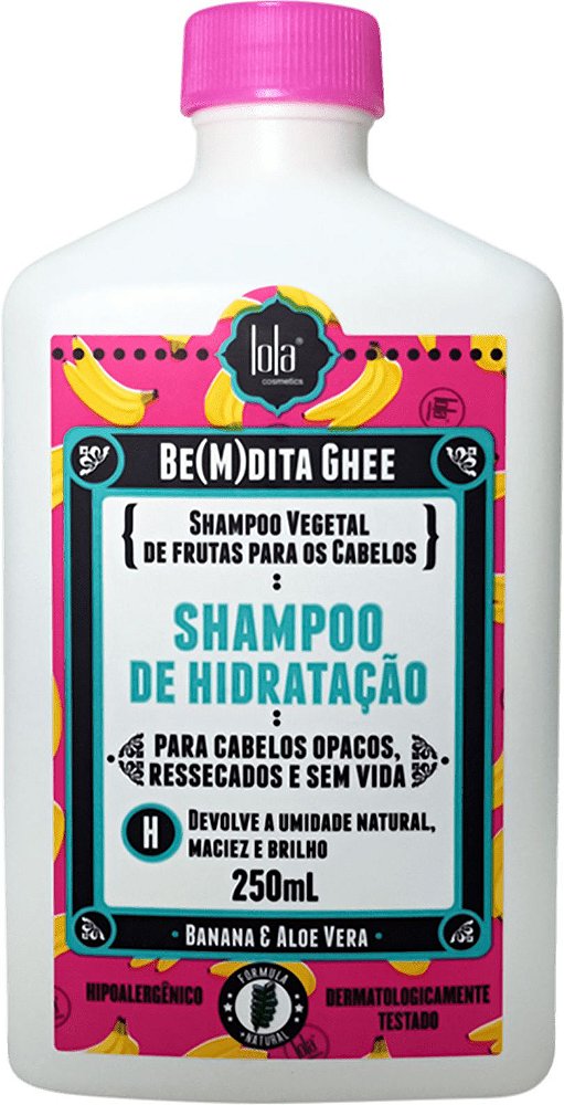 Shampoo de Hidratação Lola Cosmetics Be(M)dita Ghee 250ml