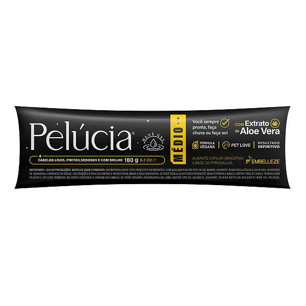 Alisante Henê Pelúcia Medio BISNAGA 180g