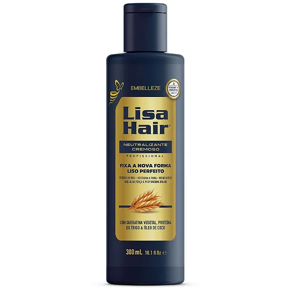 Neutralizante Lisahair cremoso 300ml Embelleze