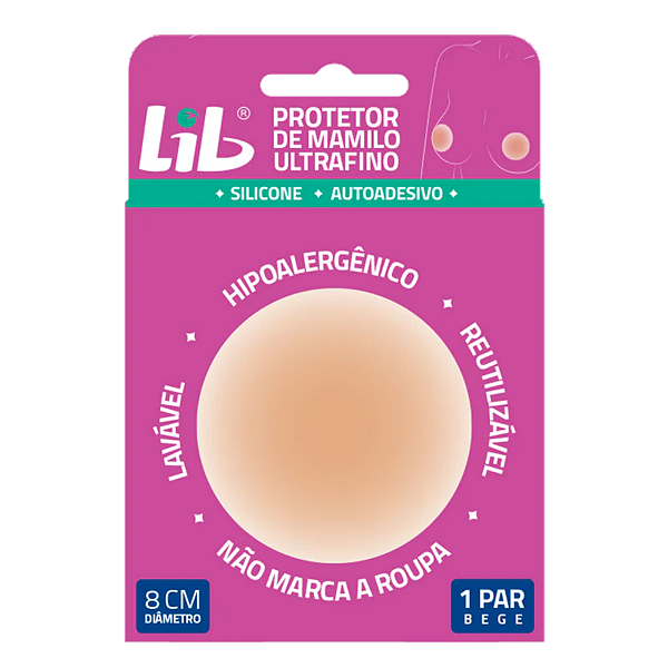 Protetor de Mamilo Ultrafino Reutilizável Mini Sutiã Silicone