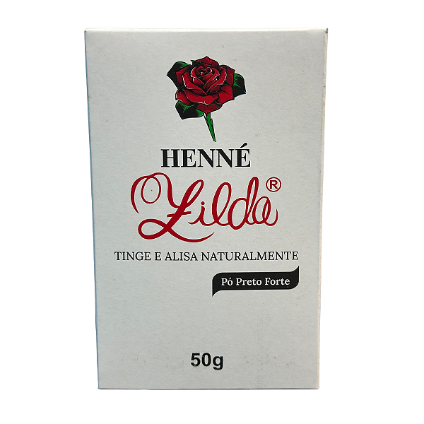 Henê Zilda 50g Forte Preto