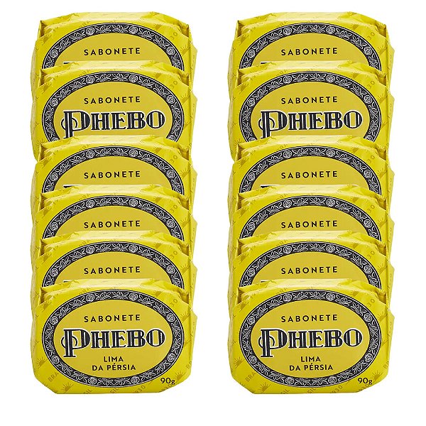 Sabonete Phebo Lima da Persia 90g Kit c/ 12un