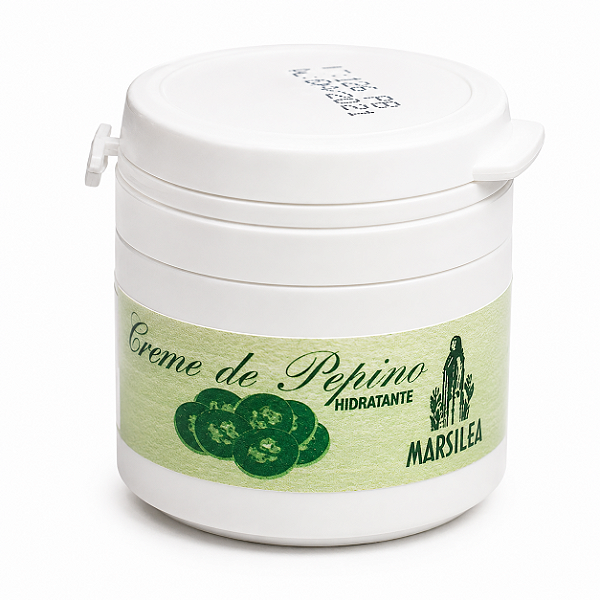 Creme Facial de Pepino Marsilea 40g Hidratante para Rosto